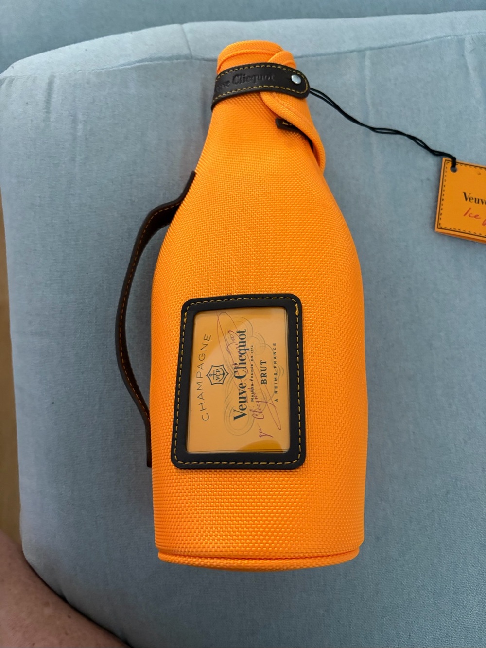 Veuve Clicquot Brut Orange Insulated Champagne Bottle Bag